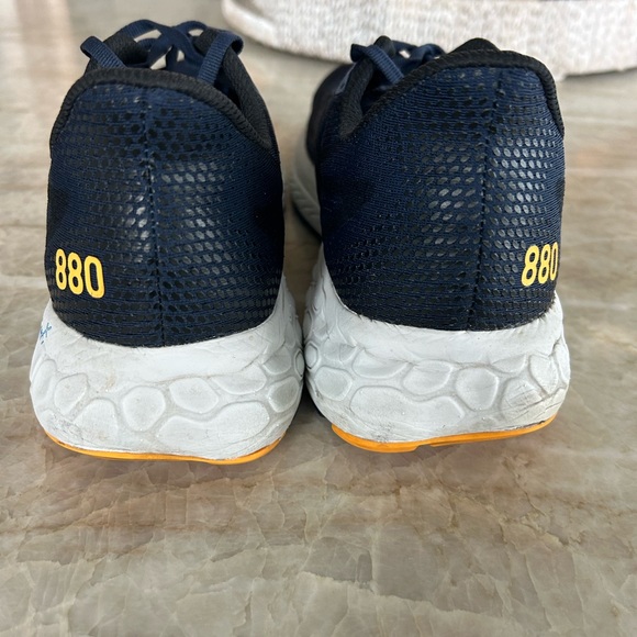 New Balance Men's Fresh Foam X 880v13 Running Shoes Blue - Picture 6 of 8